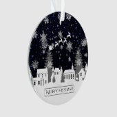 Weihnachtsdorf-Ornament Ornament (Vorderseite)