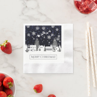 Weihnachtsdorf Paper Napkin Serviette