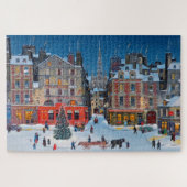 Weihnachtsdorf Puzzle (Horizontal)