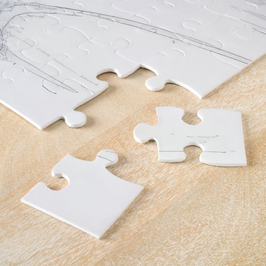 Weihnachtsdorf Puzzle (Seite)