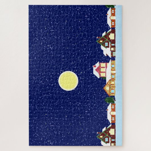 Weihnachtsdorf Puzzle (Vertikal)