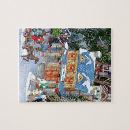 Weihnachtsdorf Puzzle (Horizontal)