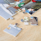 Weihnachtsdorf Puzzle (Seite)