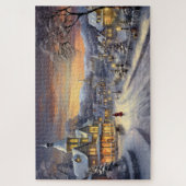 Weihnachtsdorf Puzzle (Vertikal)