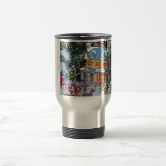 Weihnachtsdorf Reisebecher (Mittel)