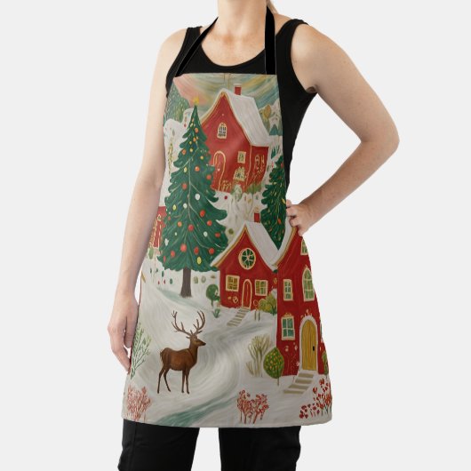 Weihnachtsdorf Schürze (InSitu)