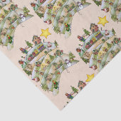 Weihnachtsdorf  seidenpapier (Ausschnitt)