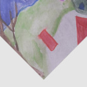 Weihnachtsdorf Seidenpapier (Detail)