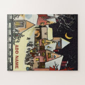 Weihnachtsdorf-Stil Puzzle (Horizontal)