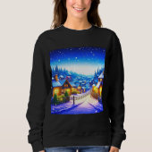 Weihnachtsdorf Sweatshirt (Vorderseite)