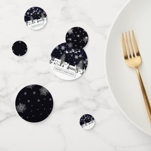 Weihnachtsdorf Table Confetti Konfetti (Gruppe)