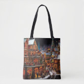 Weihnachtsdorf Tasche (Vorderseite)