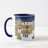 Weihnachtsdorf-Tasse Tasse (Links)