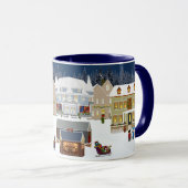 Weihnachtsdorf-Tasse Tasse (VorderseiteRechts)