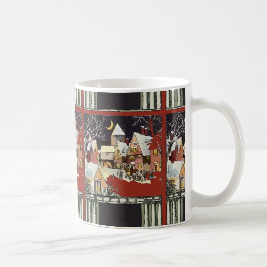 Weihnachtsdorf, Text hinzufügen Kaffeetasse (Rechts)