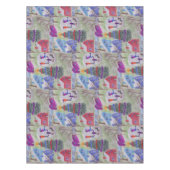 Weihnachtsdorf Tischdecke (Vorderseite)