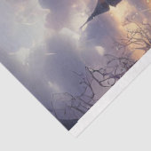 Weihnachtsdorf Winter Wonderland #1 Decoupage Seidenpapier (Ausschnitt)