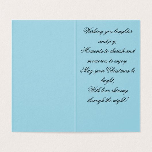 Weihnachtsdörfchen (Innenseite Aufgefaltet)