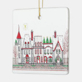 Weihnachtsdörfchen - Ornament (Links)