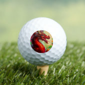 Weihnachtsdrache (1) golfball (Insitu T-Shirt)