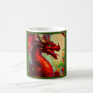Weihnachtsdrache 1 kaffeetasse