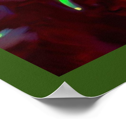 Weihnachtsdrache 1 poster (Ecke)