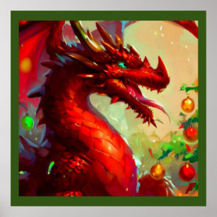 Weihnachtsdrache 1 poster