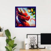 Weihnachtsdrache 2 poster (Heimbüro)