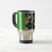 Weihnachtsdrache 3 reisebecher (Vorderseite Links)