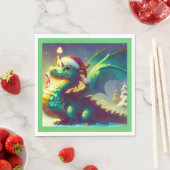 Weihnachtsdrache 3 serviette (Beispiel)
