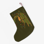 Weihnachtsdrache Kleiner Weihnachtsstrumpf (Rückseite (Hängend))