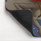 Weihnachtsdrache Mousepad (Ecke)