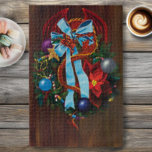 Weihnachtsdrache Puzzle
