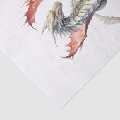 Weihnachtsdrache Seidenpapier (Ausschnitt)