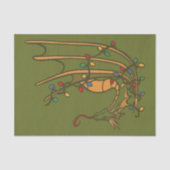 Weihnachtsdrache Seidenpapier (Vorderseite)