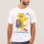 Weihnachtsdrache T-Shirt (Vorderseite)