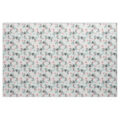 weihnachtsdrache weihnachtsmann winter schnee süß  stoff (Fat Quarter (45,7 x 55,9 cm))