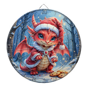 Weihnachtsdrache, zu süß zum Verhaften, Dartscheibe