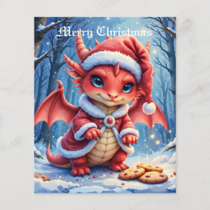 Weihnachtsdrache, zu süß zum Verhaften, Flyer