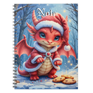 Weihnachtsdrache, zu süß zum Verhaften, Notizblock