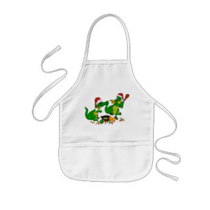 Weihnachtsdrachen - heute wollte ich kochen kinderschürze