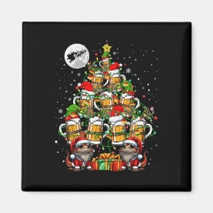 Weihnachtsdrachen und Biergläser Weihnachtsbaum Dr Magnet