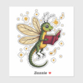 Weihnachtsdrachenfliege Aufkleber (Blatt)