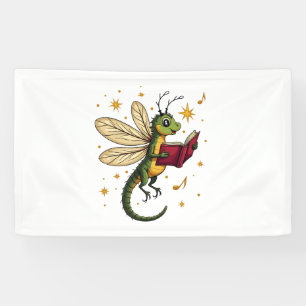 Weihnachtsdrachenfliege Banner