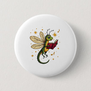 Weihnachtsdrachenfliege Button