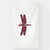 Weihnachtsdragonfly Banner (Vertikal)