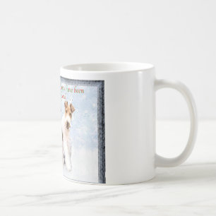 Weihnachtsdrähte Kaffeetasse
