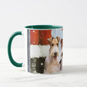 Weihnachtsdrähte Tasse (Links)