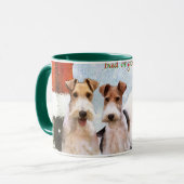 Weihnachtsdrähte Tasse (Vorderseite Links)