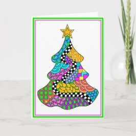 WeihnachtsDrehungs-Karte Feiertagskarte